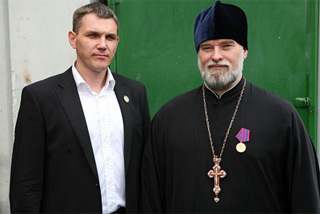 Протоиерей Александр Новопашин из Новосибирской Епархии награжден главой Государственного Антинаркотического Комитета медалью