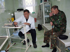 Прием ведет хирург Областной клинической больницы Алтарёв Александр Сергеевич