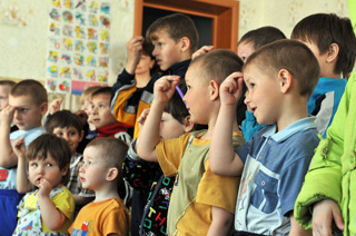 В детском доме