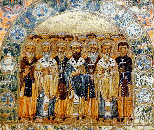 Изборник Святослава (ГИМ. Син. 1043). Отцы Церкви. Фрагмент  